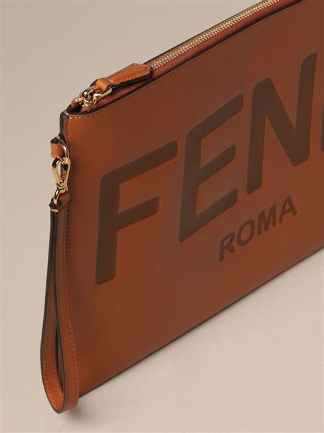 pouchette fendi|pochette fendi femme.